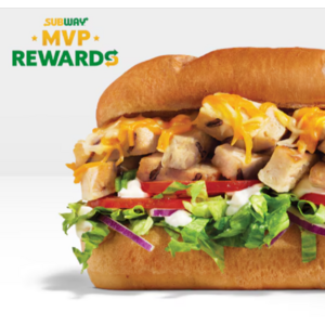 Select Subway Restaurants: 2x Footlong Subs $12.99, 1x Footlogn Sub $6.99 & More