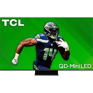 TCL 65" Class QM7 Series 4K UHD HDR QD Mini LED Smart Google TV (2024) $639.99 at Best Buy YMMV