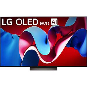 OPEN BOX YMMV LG - 65" Class C4 Series OLED evo 4K UHD Smart webOS TV (2024) $705.99 at Best Buy