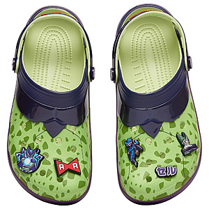 Crocs Men's or Boys' Classic Clogs (Dragon Ball Z: Cell or Frieza) & More Girl's $16 + Free Shipping