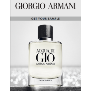 FREE sample of Acqua di Gio Eau de Parfum