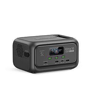 Prime Members: BLUETTI Elite 10 Mini 128Wh LiFePO4 Power Station w/ 200W AC $113 + Free Shipping