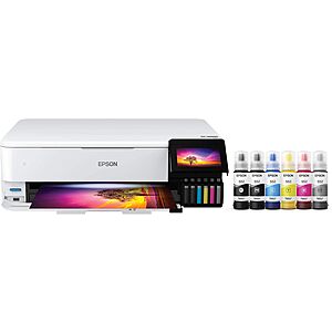 Epson EcoTank Photo ET-8550 Wireless Wide-Format Color All-in-One Supertank Printer $500 + Free Shipping