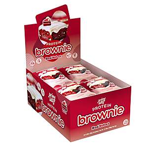 12-Ct 2.29-Oz Prime Bites Protein Brownies or 2.12-Oz Mini Muffins (various) $12 + Free S&H on $59+