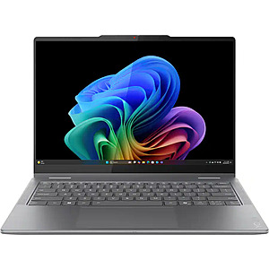 Lenovo Yoga 7i 2 in 1 (Open-Boxes): 14" FHD+ OLED Touch, Intel Ultra 5 226V, 16GB LPDDR5, 512GB SSD $483.99 YMMV at Best Buy