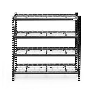 Kobalt 84-in W x 24-in D x 84-in H 4 -Tier Heavy Duty Black Metal Wire Utility Shelving Unit YMMV  $139 or lower at Lowe's