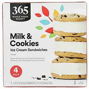 Whole Foods lot of Ice Cream 30% or 50% off