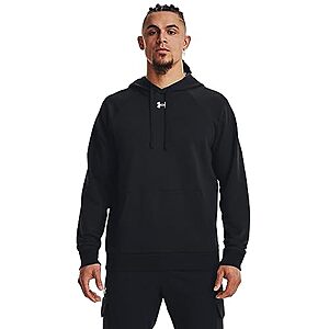 Prime Members: Under Armour Men's Rival Fleece Hoodie (Black) $15.65 + Free S&H