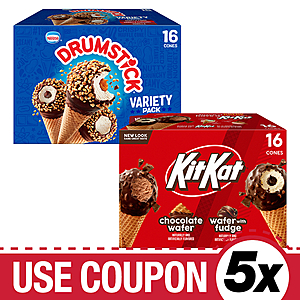 BJ's Wholesale Members: Select Ice Cream Products w/ Double Coupons Savings From $8 + Free Pickup on Orders