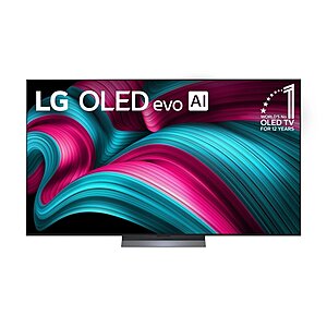 Select Areas: LG Partner: 77" LG C5 OLED evo AI 4K 120Hz TV + S40TY Sound Bar