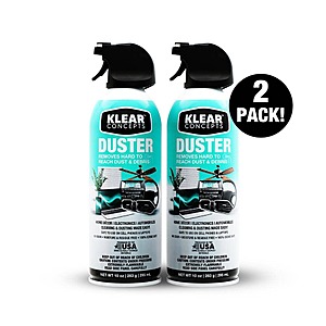 Klear Air Duster Cans two pack $1.30 at Home Depot YMMV