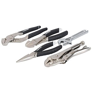 Husky 5-Piece Pliers and Wrench Set $19.97 ( In Store Clearance Price As Low As $6.22 ) at Home Depot