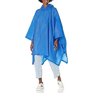 totes Adult Packable Lightweight Adjustable Rain Poncho Royal $3.54 at Amazon