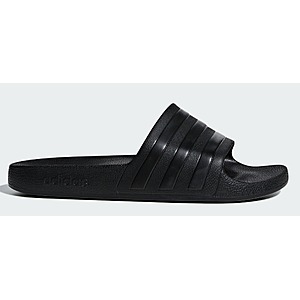 adidas men Adilette Aqua Slides, Black (size:11,13) $8 at adidas via eBay