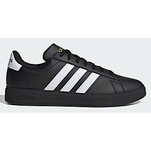 adidas Men's Grand Court 2.0 Shoes (Core Black/Cloud White, Sizes 10-13) $19.80 + Free S/H