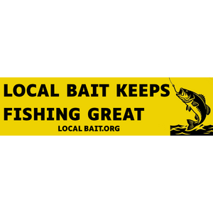 FREE "Local Bait Keeps Fishing Great" Sticker