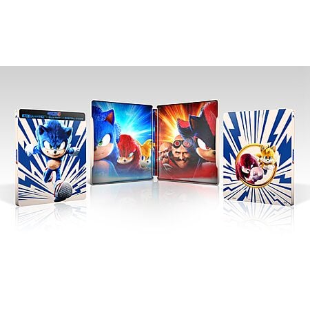 Sonic The Hedgehog 3 [4K Steelbook + Blu-Ray + Digital Copy] [4K UHD] $18.99 at Amazon