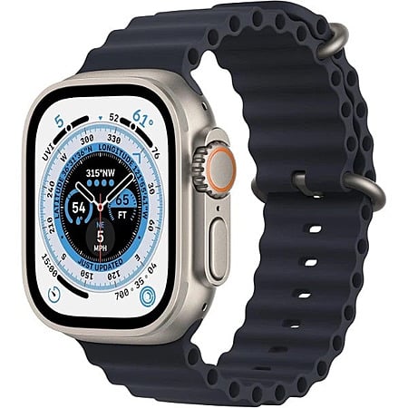 (Refurbished - Excellent) Apple Watch Ultra 49mm GPS + Cellular Titanium -Band 32GB - $329 at guaranteecellular via eBay