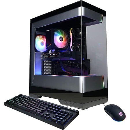 CyberPowerPC Gaming Desktop: Ryzen 7 8700F, RX 7700 (16GB), 16GB DDR5, 1TB SSD $899.99 at Best Buy