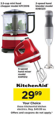 Kohl S Black Friday Kitchenaid Kitchen Electrics 3 5 Cup Mini