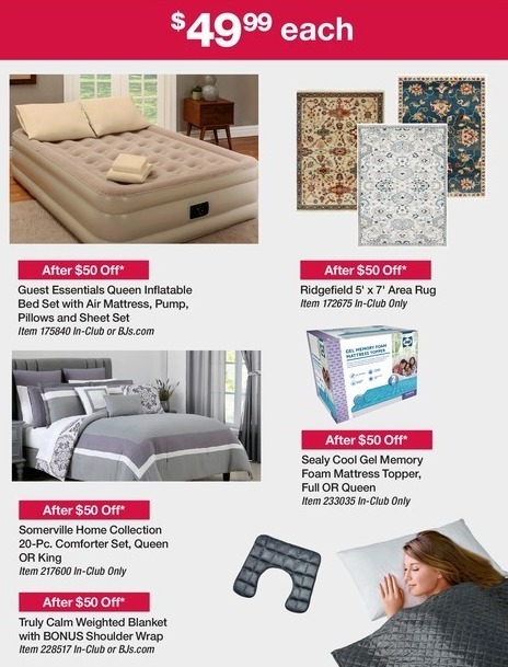 Bjs Wholesale Black Friday Somerville Home Collection Queen Or