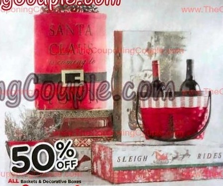 Michaels Black Friday Entrie Stock Baskets And Decorative Boxes