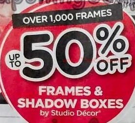 Michaels Black Friday Studio Decor Frames And Shadow Boxes Up