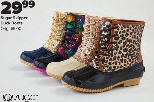 duck boots black friday