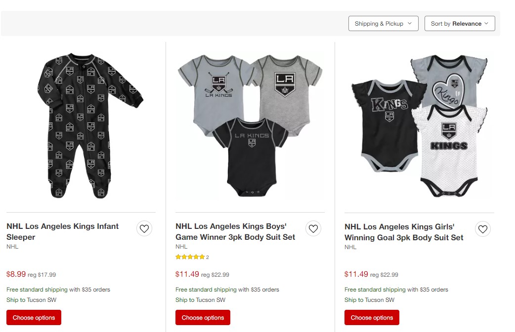 Nhl Apparel 50 Off At Target From 7 99 Free Shipping 5 W Red