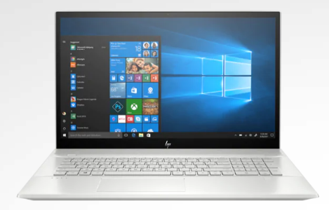 HP Envy Laptop 17t touch i7-10510U, 512GB SSD, 32GB Optane, 8GB RAM, 1080P, Backlit Keyboard, DVD Writer - $749