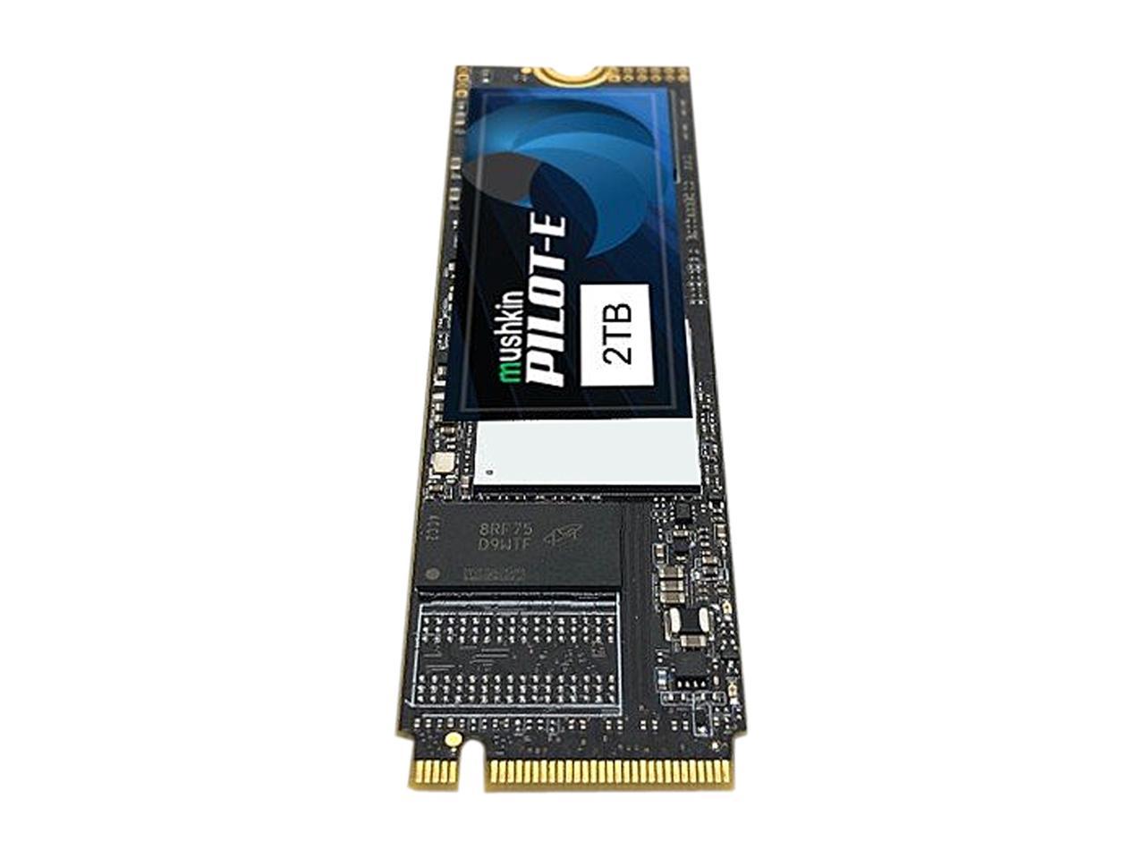 Mushkin Enhanced Pilot-E M.2 2280 2TB PCIe Gen3 x4 NVMe 1.3 3D TLC Internal Solid State Drive (SSD) MKNSSDPE2TB-D8 for $205.99 Shipped
