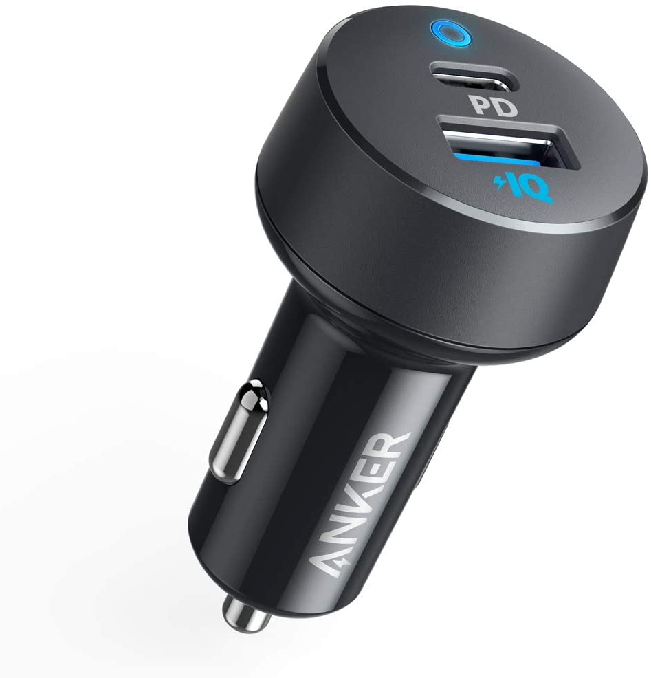 Anker 30W 2-Port Compact Type C Car Charger with 18W Power Delivery & 12W PowerIQ for $24.79 + FSSS