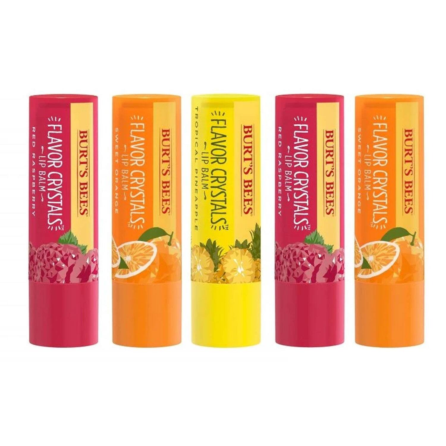5 Pack Burt's Bees Natural Lip Balm for $9.74 + Free Shipping