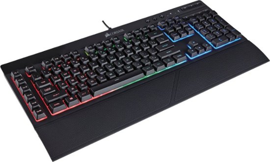 CORSAIR K55 Wired Gaming Membrane Keyboard with RGB Backlighting (Refurbished) for $19.99