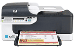 HP Officejet J4680 Wireless/Ethernet/USB All-in-One Printer, Fax, Scanner, Copier $60