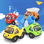4-Pack Mini Pull Back Cartoon Cars for $2.50 + Free Shipping