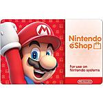 $50 Nintendo eShop GC + 600 points ($6 value) (New Users Only) for $45