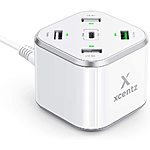 Xcentz 5-Port 48W USB C Multi Port Cube Wall Charger w/ Quick Charge 3.0 Charging Port for $15.99 AC + FSSS