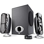 Cyber Acoustics 80W High Power 2.1 Subwoofer Speaker System $57.99 + FSSS