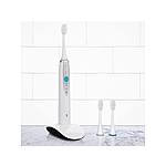 ToiletTree Products Poseidon Professional Rechargeable Sonic Toothbrush with Inductive Charger, 3 Replacement Brush Heads - $29.95 + FS
