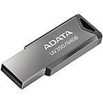 ADATA 64GB UV350 USB 3.2 Gen 1 Flash Drive (AUV350-64G-RBK) for $6.99 + FS