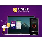 VPNSecure: Lifetime Subscription (5-Devices) $11.40