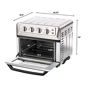 Chefman 20l Air Fryer Toaster Oven - Rj50-ss-m20 : Target