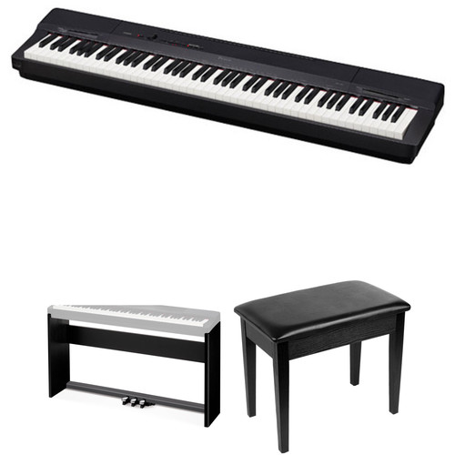 Casio Px 160 88 Key Digital Piano And Stand Kit Black 549 99