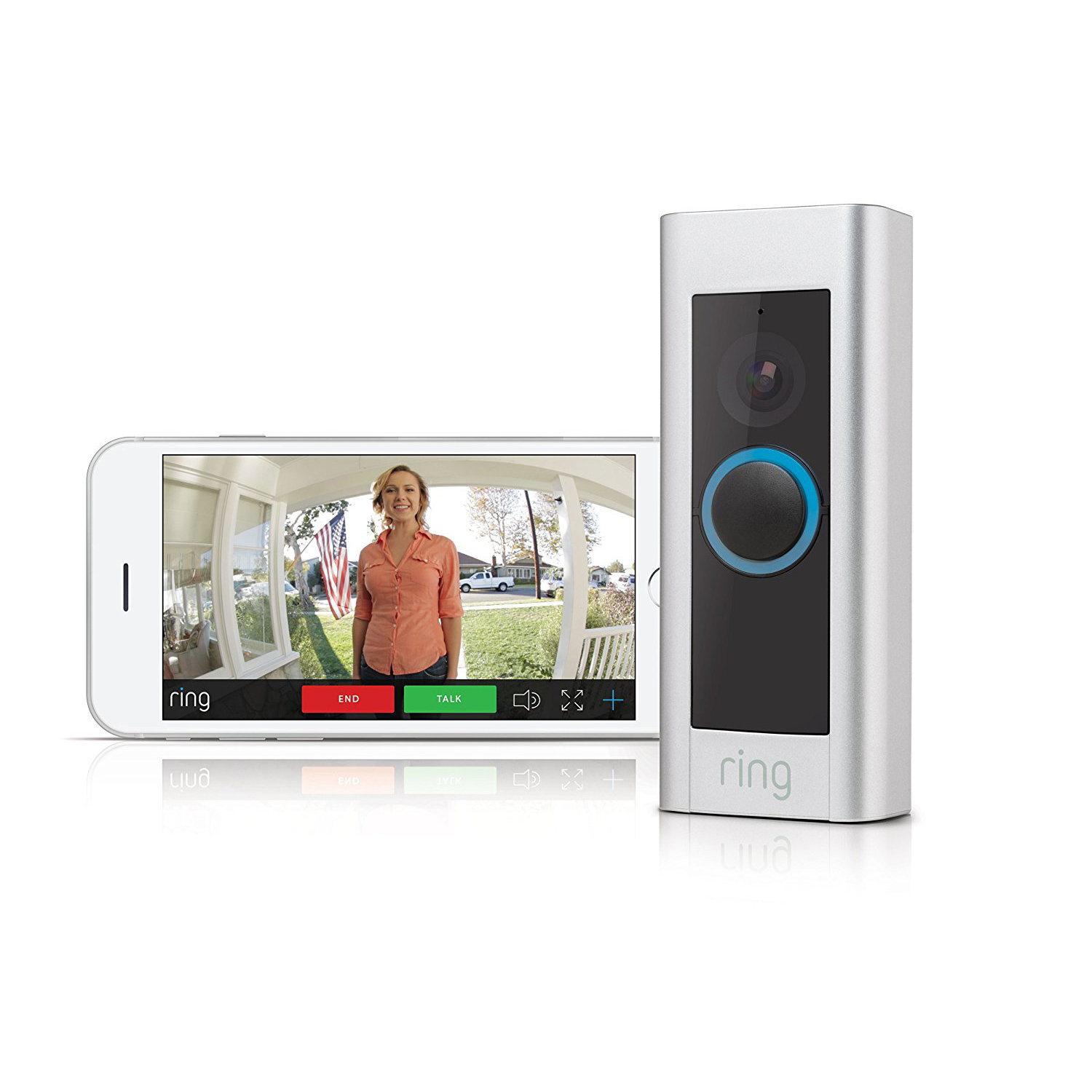 Ring Video Doorbell Pro Wifi Enabled 1080p Camera Monitor