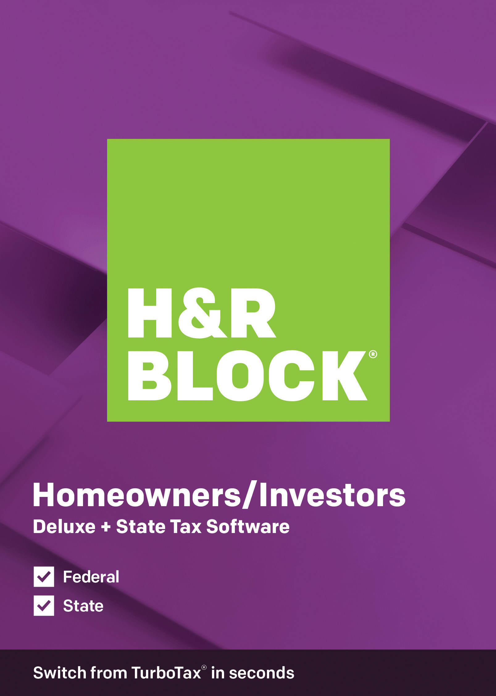 H R Block 2019 Tax Software Digital Download Deluxe State