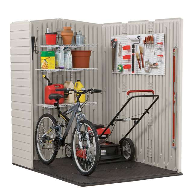 Rubbermaid 5' x 6' Backyard Gardening & Tools Storage Shed, Brown - $449.99 + Free Freight Delivery