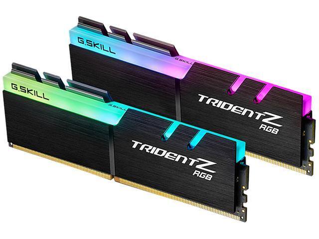G.SKILL TridentZ RGB Series 32GB (2 x 16GB) 288-Pin DDR4 SDRAM DDR4 3200 (PC4 25600) Desktop Memory for $124.99 + FS