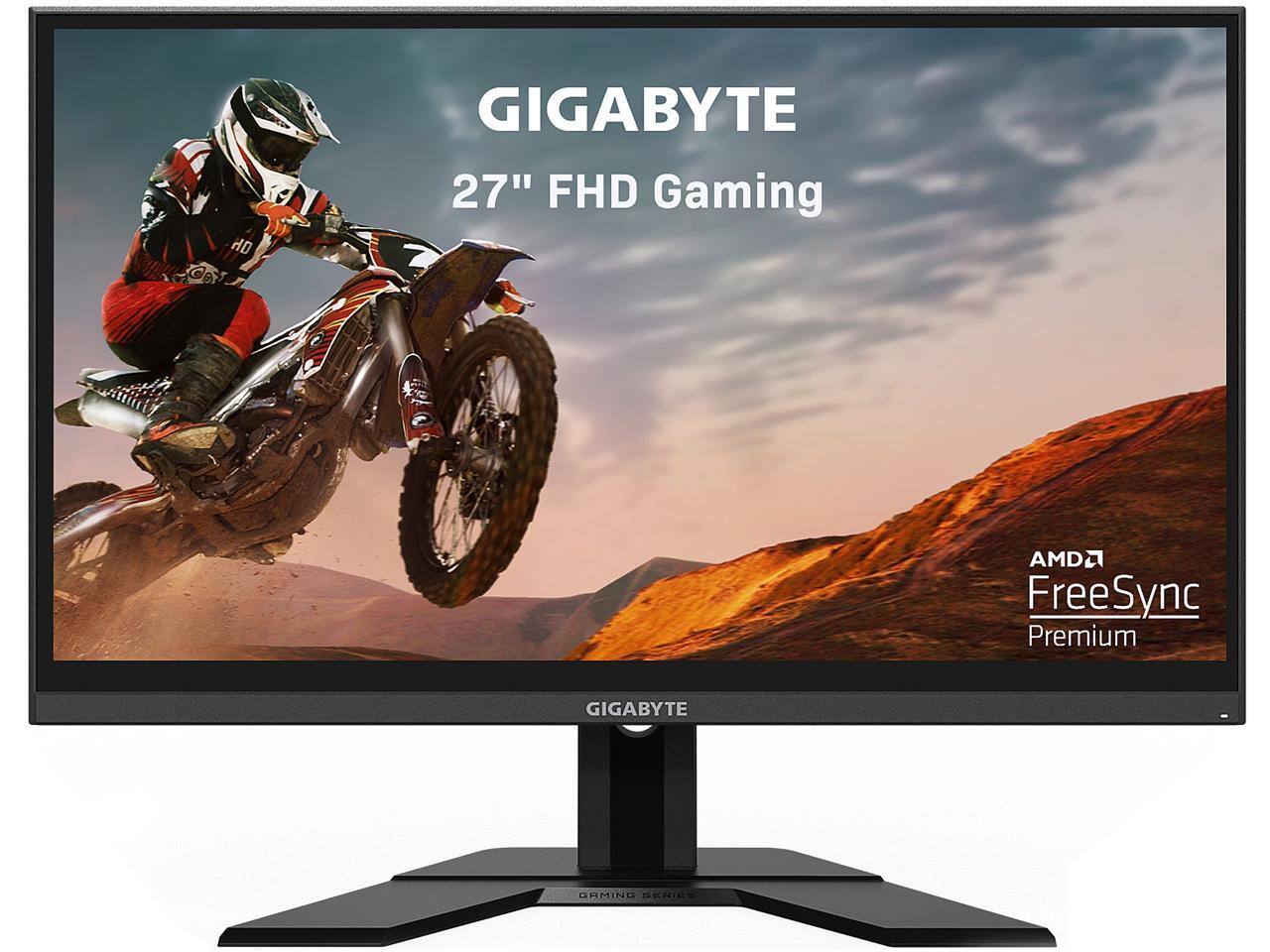 GIGABYTE G27F 27" 144Hz 1080P Gaming Monitor, 1920 x 1080 IPS Display, 1ms (MPRT) Response Time, 95% DCI-P3, FreeSync Premium, 1x DisplayPort 1.2, 2x HDMI 1.4 $209.99 AR Shipped