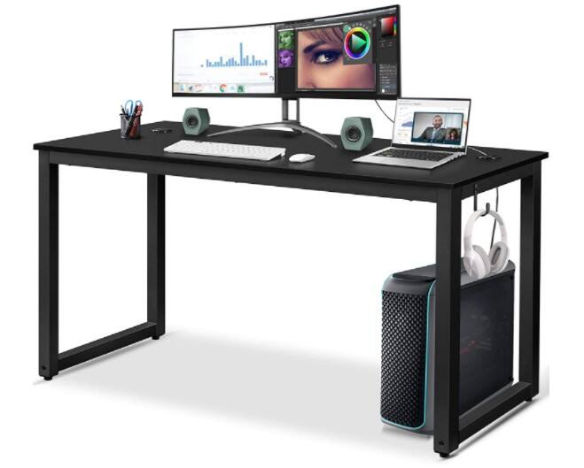Yaheetech Sturdy Computer Desk with Headphone Hook & Desk Grommets $67.99 + Free Shipping